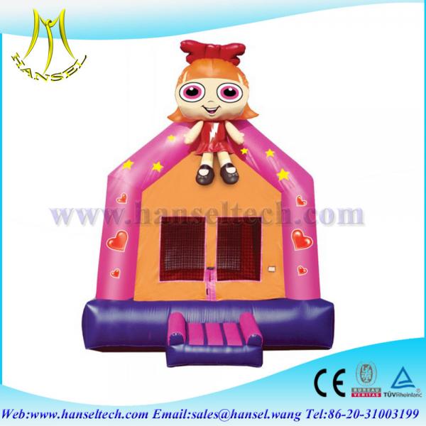 Buy Hansel small bouncing castles/inflatable castle/pvc bounce house at wholesale prices