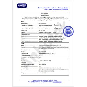 YM POWER TECH LIMITED Certifications