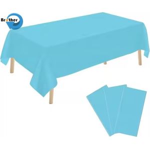 China Disposable PE Table Cloths: Durable, Waterproof, Plastic Table Covers, Custom Sizes & Colors, HDPE/LDPE for Household Use on sale