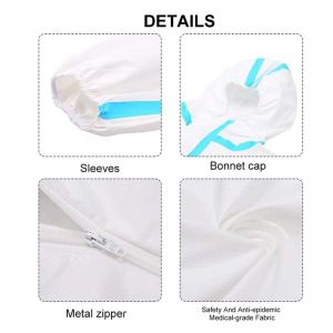 Safety Protective Disposable Protective Clothing / Lightweight Disposable