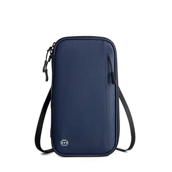 NEW MULTI-FUNCTIONAL CARD BAG FOR OVERSEAS TRAVEL PORTABLE DOCUMENT BAG RFID WATERPROOF MULTI-CARD NECK