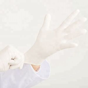 Professional Latex Disposable Medical Gloves / Nitrile Examination Gloves