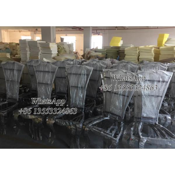 Stainless Steel Furniture Factory Leather Stainless Steel Dining Chair For Sale in Chiness Manufacturer (YS-1-1)