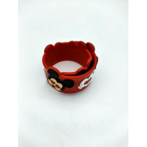 Quality Promotion Adjustable Silicone Wristbands Double Sided Disney Themed for sale