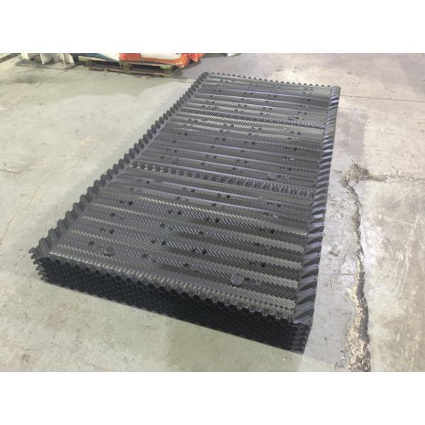 1250X2400mm Water Cooling Tower Infill Hanging Type PVC Sheet 16mm