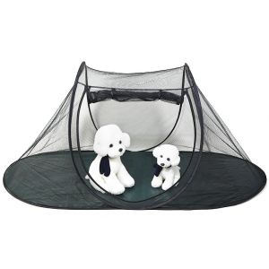 Quality Collapsible Windproof Non Deformable Outdoor Dog Tent Sightseeing House For Teddy dog shade tent for sale