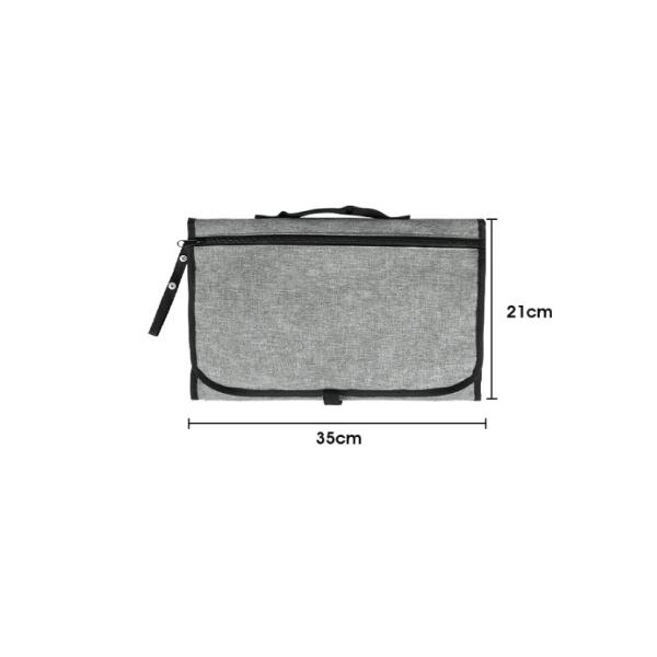 Breathable Waterproof Changing Pad For Baby Travel 35*25cm