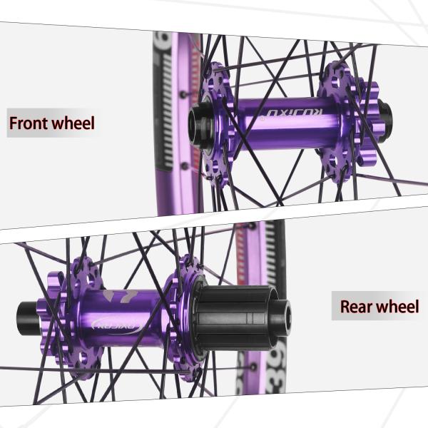 32H Customizable 26 Inch Disc Brake Wheelset 32 Spoke Count Aluminium Alloy
