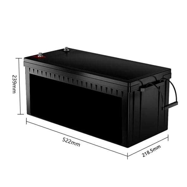 Deep Cycle 24v Lifepo4 Battery 25.6V 200ah Lithium Battery Rechargeable