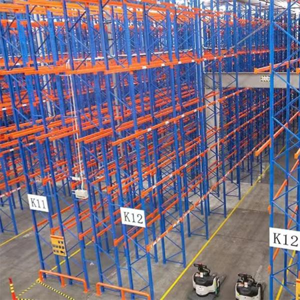Selective Storage Racking Heavy Duty Pallet Shelving RAL6000 RAL5005 RAL2004 Color