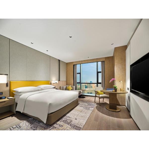 Hilton Hotel Changeable Color Fully Upholstered Headboard And Bed Base For All Hotels