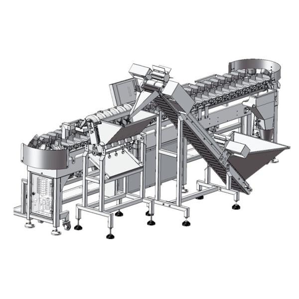 High Accurancy Horizontal Multi Weight Grader Convery Machine PLC Control System