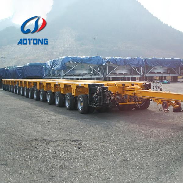 Truck Trailer Excavator Transporting Gooseneck Lowbed 3 Axles 60ton Low Bed Trailer with Ladder