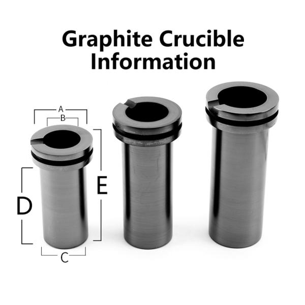 Digital Jewelry Melting Furnace 1400W 2000F With 1 / 2/ 3KG Graphite Crucible