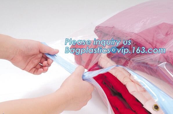 zipper travelling bag, zipper storage pocket, zipper fresh protection package, vacuum storage bags for travel, bagplasti