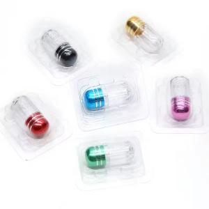 Quality Capacity 500mg Customized Mini Single Empty Pill Capsules With Clear for sale