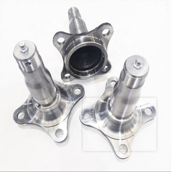 Carbon Steel Antirust Trailer Axle Spindle , Sand Blast High Precision Forging Parts