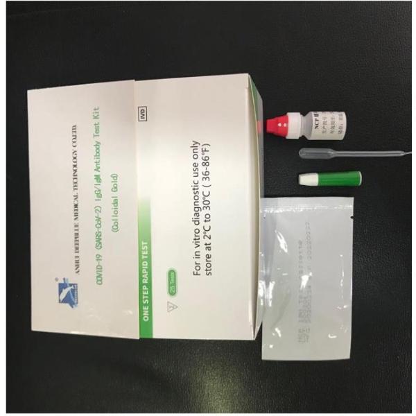 CE FDA Approval Rapid Strep Test Kit Virus Detection Professional Testing
