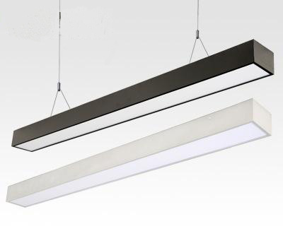 30 W Fireproof Linear Baffle LED Ceiling Light For Hospital