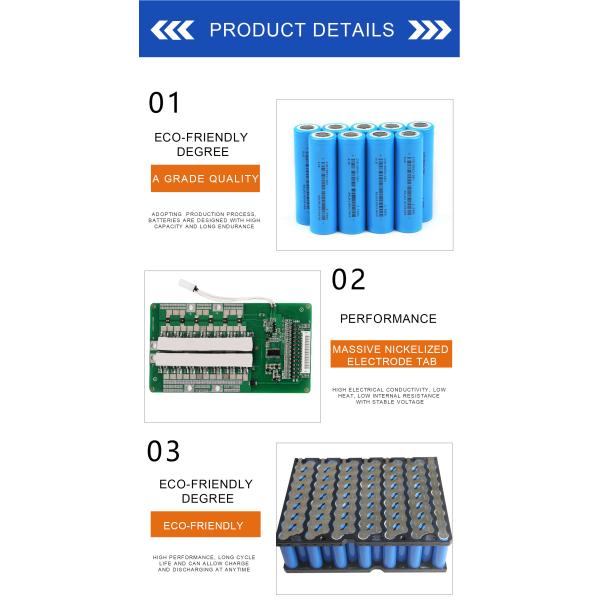 48v 30ah Lifepo4 Battery Pack Electric Forklift Li Ion Rechargeable Battery