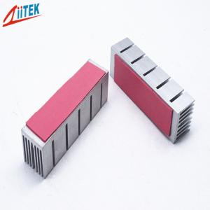 Quality 1.5W / MK Cooling Thermal Conductive Silicon Gap Filler Rubber Pad 0.25mm T for sale