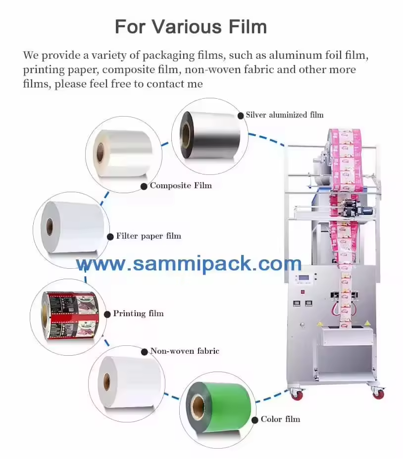 Automatic Bean Bagging 1kg Rice Salt Bag Packing Machine