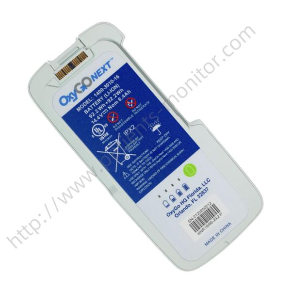 OxyGo NEXT Double 16 Cell Lithium Ion Battery 1400-3010-16 14.4V 92.2Wh + 92.2Wh Medical Equipment Accessories