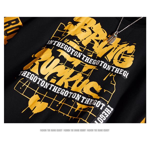 Small quantity clothing manufacturer Oversize 100% Cotton Men Streetwear T Shirts Heat Transfer Press