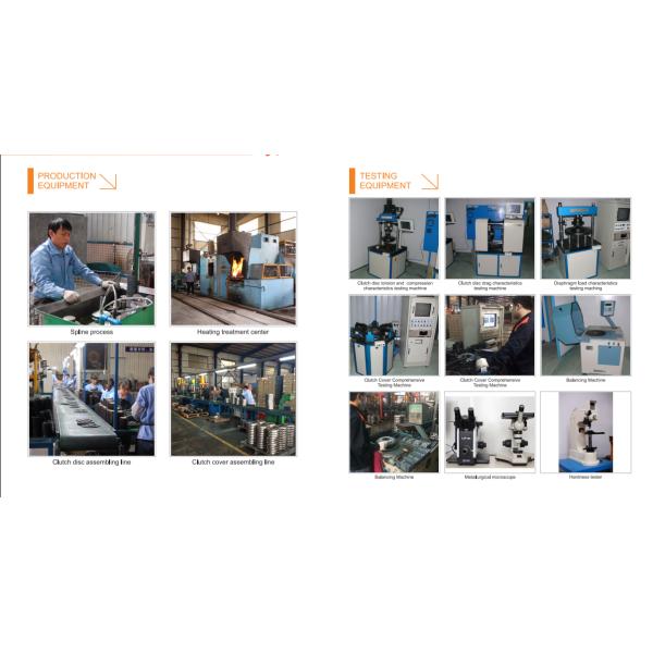 Weichai 615 430x236x450x11 Sachs Clutch Kits 3482000515