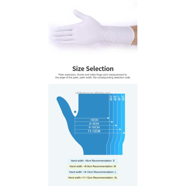 Wholesale Blue Powder Free Gloves Nitrile gloves BlueDisposable Non Latex Grade Gloves Box Nitrile Gloves Woolworths