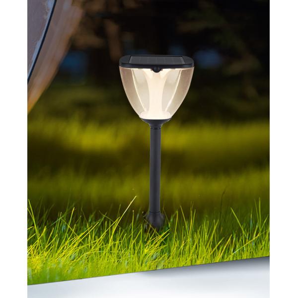 IP65 aluminum material HM Solar Stigma Lamp Solar Wall lamp Solar Lawn lamp solar powered garden lights for garden use