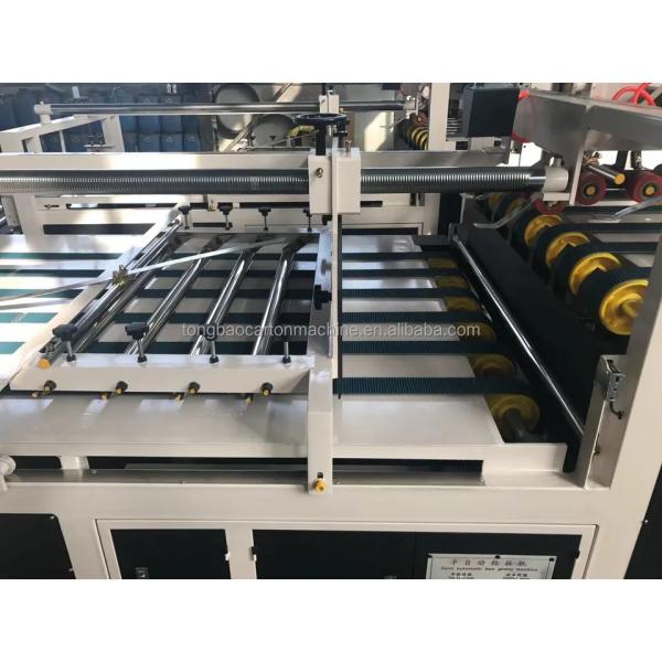 600mm Pressure Model Semi Automatic Corrugated Box Folder Gluer for Two-pieces Manufacture Machine