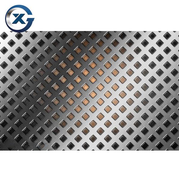 custom perforated sheet metal 304 201 stainless steel sheet colour finish