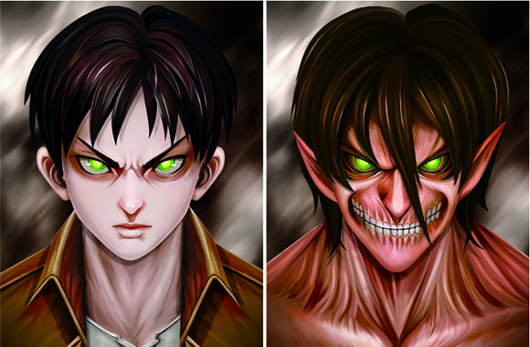 Demon Slayer 3D Lenticular Pictures PET for Kid's Room Decoration