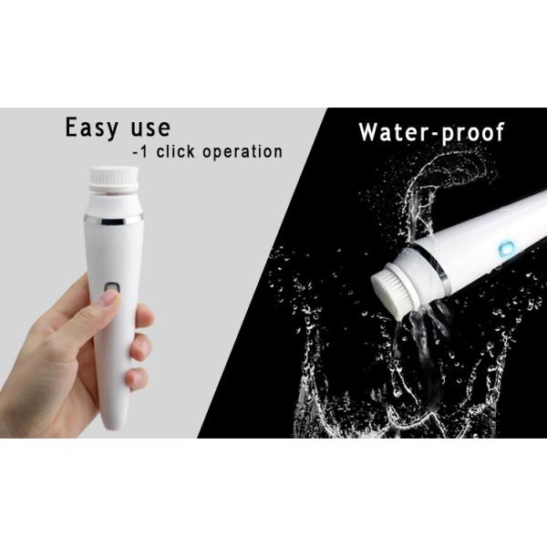 300 MAH Rechargeable Facial Cleansing Brush , Spin Brush Face Cleanser