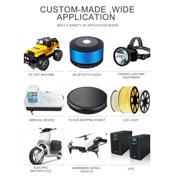 48v 30ah Lifepo4 Battery Pack Electric Forklift Li Ion Rechargeable Battery