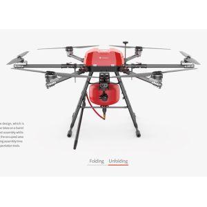 China 25000mah 6KM Folding Arm 110rpm/V Fire Fighting Drone on sale