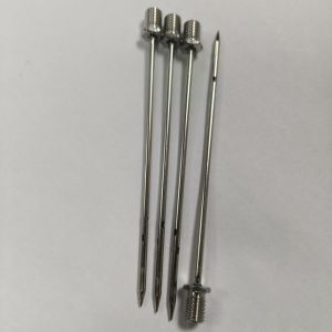 Double Layer Tubular Stainless Steel Needle With M6 Thread