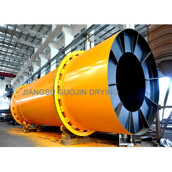 Cow Manure Rotary Drum Dryer Large Processing Capacity 20tons/h