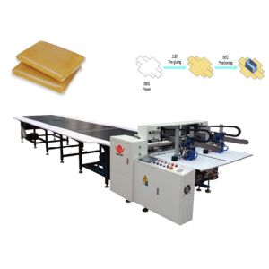 Quality Automatic Gluing Machine / Semiautomatic Rigid Box Making Machine for sale