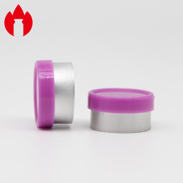 13mm Purple Smooth Flange Injection Pharmaceutical Glass Vial caps