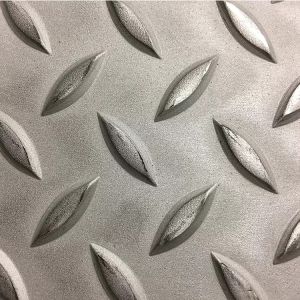 Welding Diamond Embossed Stainless Steel Sheet Cold Rolled Polished Surface