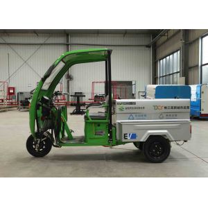 Quality Multifunctional Three Wheel Double Barrel Sunshade Sanitation Vehicle for sale