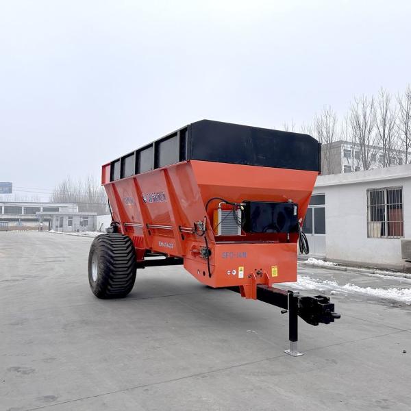 Truck Mounted Manure Spreader Corrosion Resistant For Solid Fertilizer