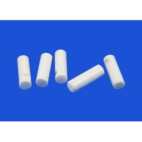 Custom Dimension White High Purity Zirconia Ceramic Rod Acid And Alkali Resistance