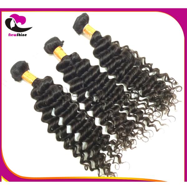 Super Soft 100% Brazilian Human Hair Wefts Premium Quality Virgin Hair Deep Curl Competitive Price Factory Wholesale