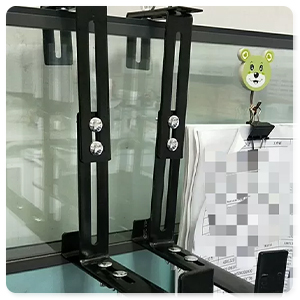 Metal Window Box Holder with Adjustable Size 6 to 12 Inches and Butterfly Design