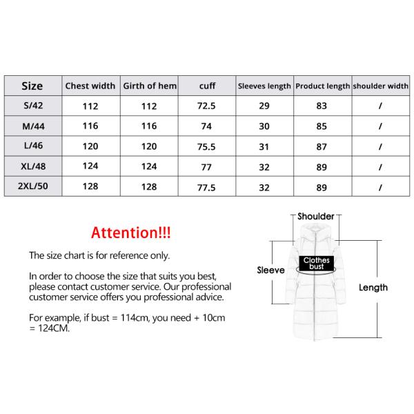 Stylish Hooded Bio-Down Jacket Water And Wind Proof Mid-Length Coat For Women