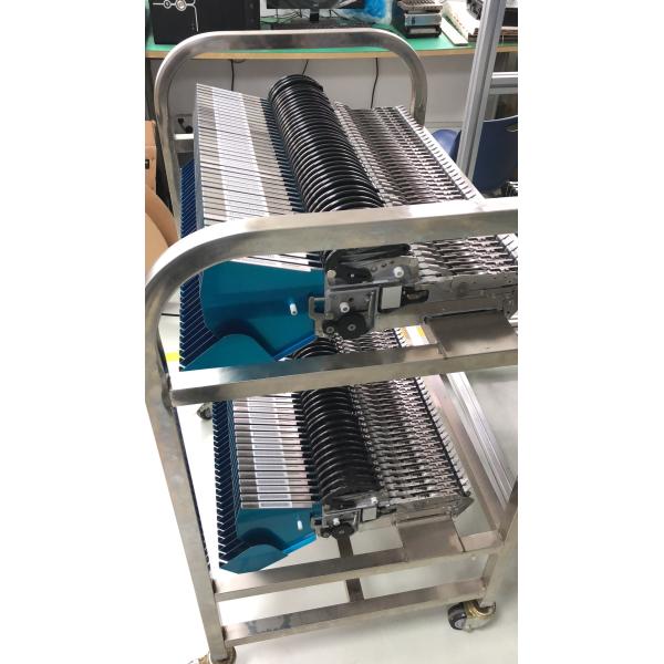 Storage Cart SMT Feeder Trolley Aluminum Alloy SS Matieral For Yamaha YV Machine