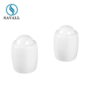Quality Unique Savall Porcelain Ceramic Salt Pepper Shaker 3 Holes for sale